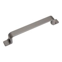 Ручка-скоба, 128 мм, матовый темный никель фото