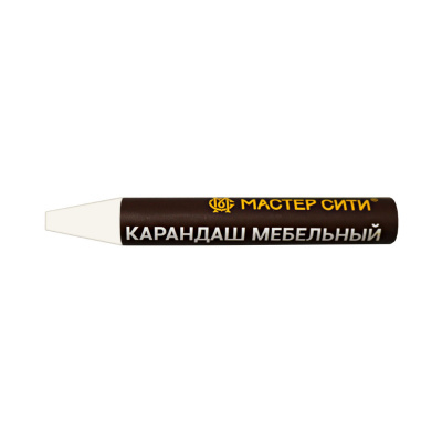 Карандаш мебельный, белый фото