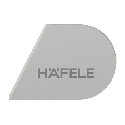 Заглушка декоративная для Free Flap H 1.5, серая, левая фото
