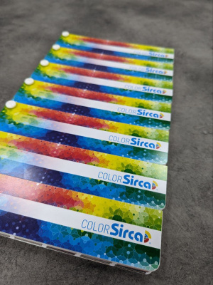 Веерная раскладка цветов Color Sirca фото